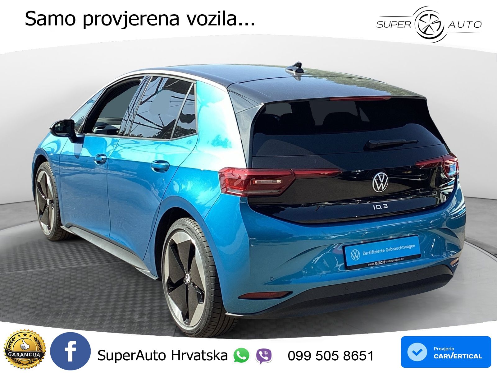 Volkswagen ID.3 Pro S 82 kWh (231 KS) LED+GR SJED+ACC