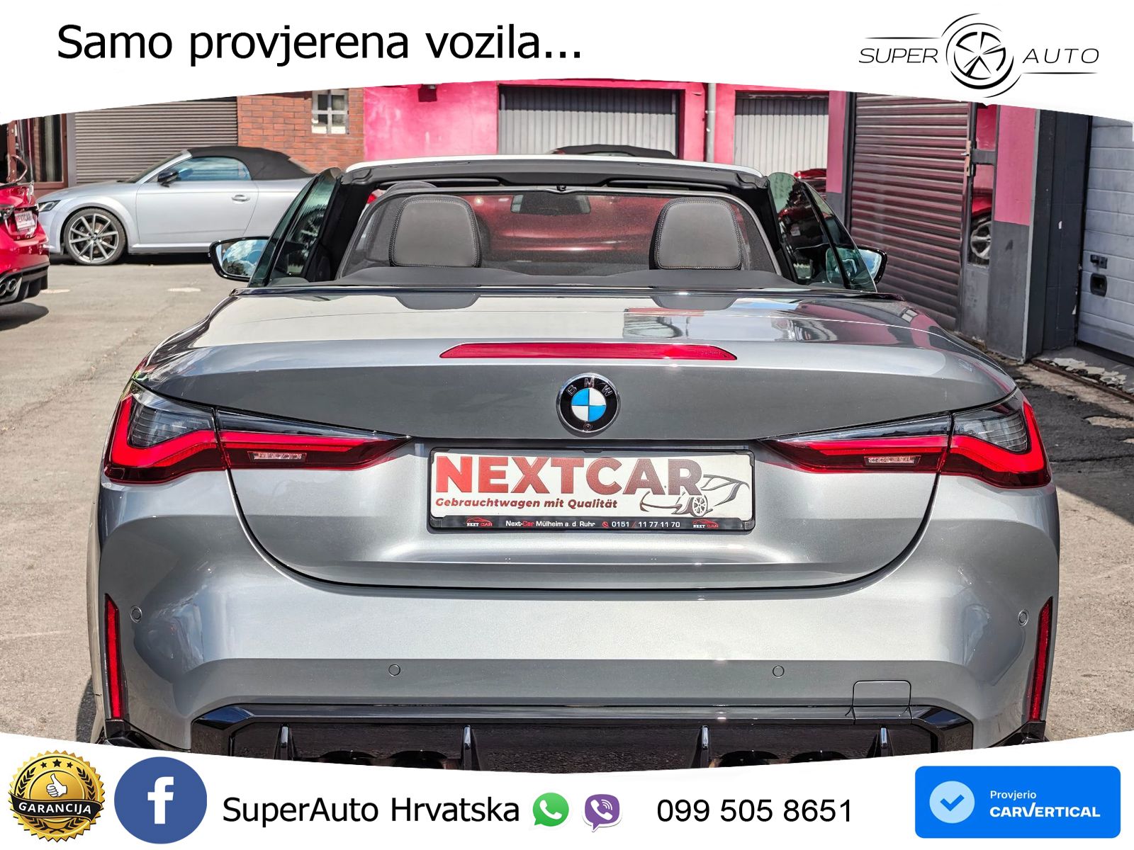 BMW M4 Convertible Competition 3.0 (510 KS) xDrive Steptronic LED+GR SJED+ACC