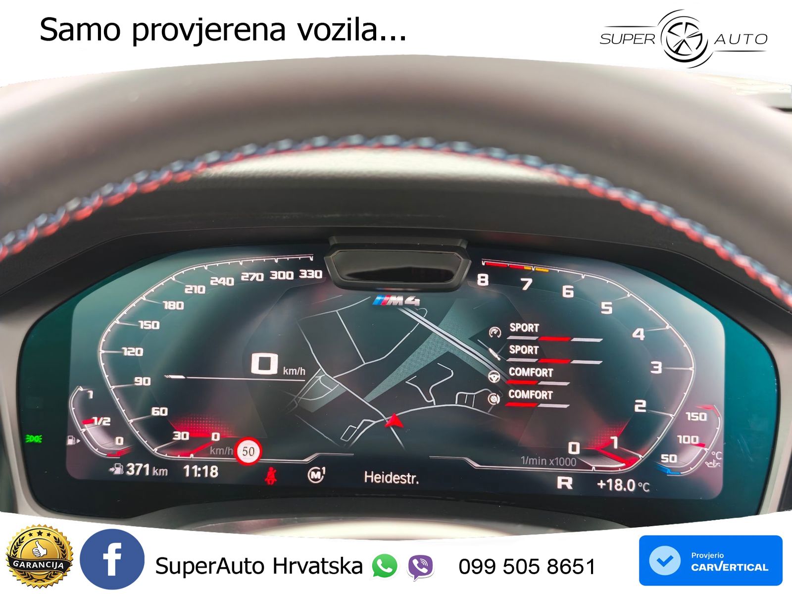 BMW M4 Convertible Competition 3.0 (510 KS) xDrive Steptronic LED+GR SJED+ACC