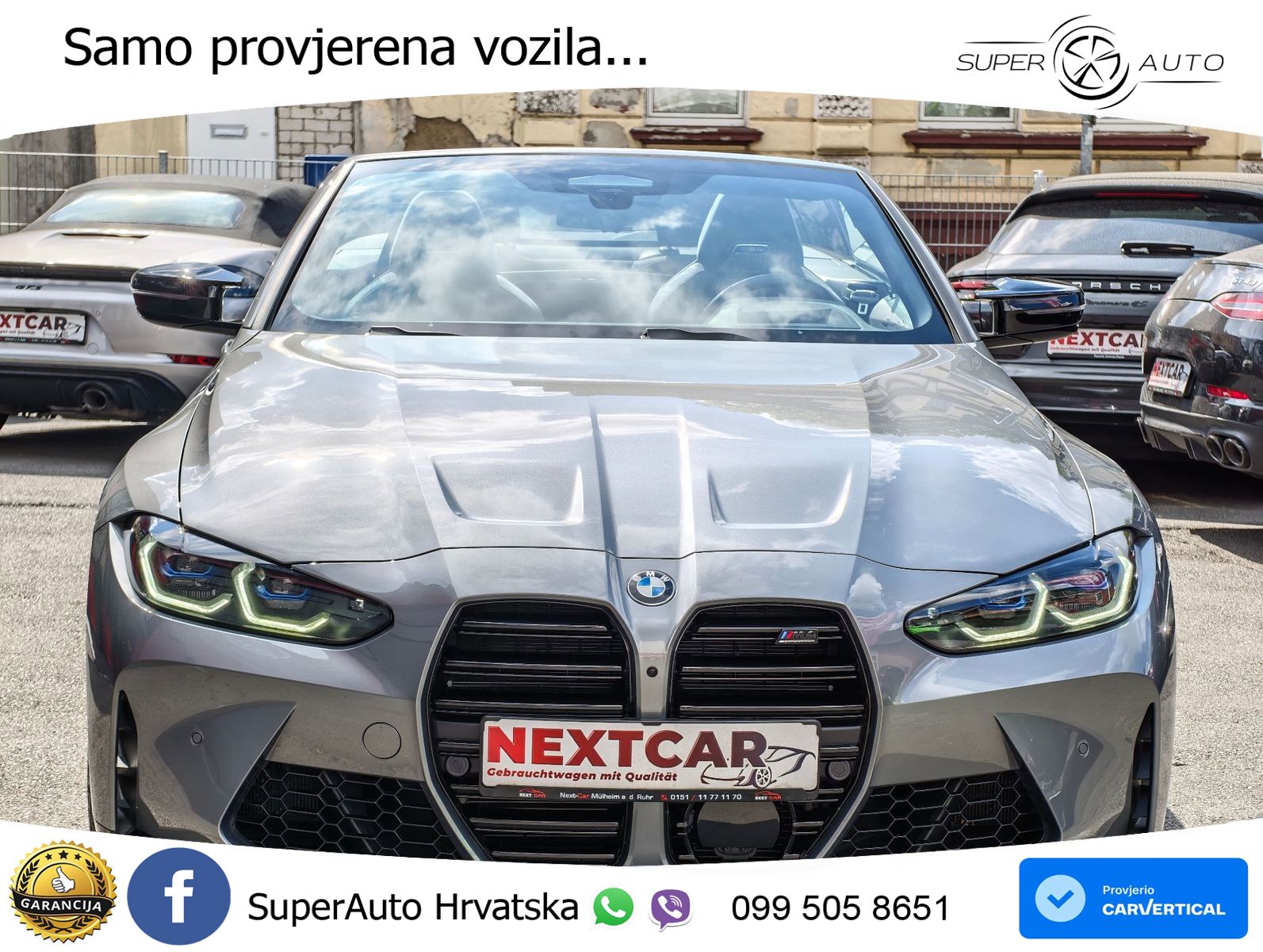 BMW M4 Convertible Competition 3.0 (510 KS) xDrive Steptronic LED+GR SJED+ACC