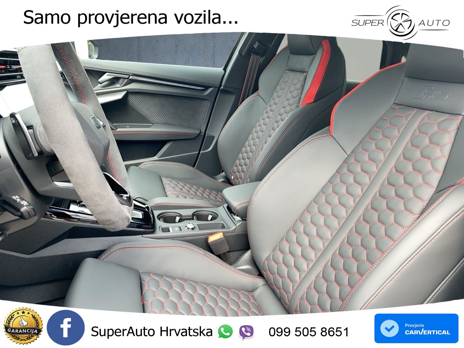 Audi RS3 Sedan 2.5 TFSI (400 KS) quattro S tronic LED+GR SJED+ACC