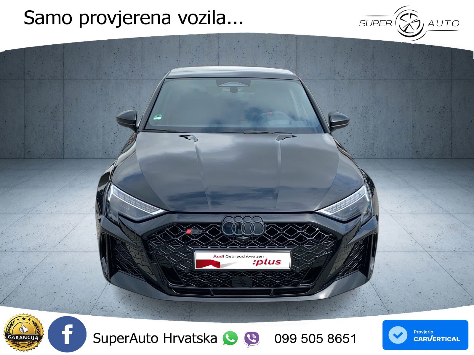 Audi RS3 Sedan 2.5 TFSI (400 KS) quattro S tronic LED+GR SJED+ACC