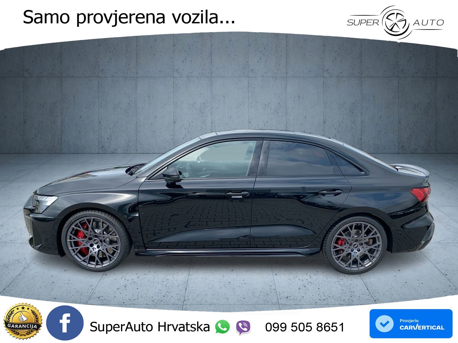 Audi RS3 Sedan 2.5 TFSI (400 KS) quattro S tronic LED+GR SJED+ACC