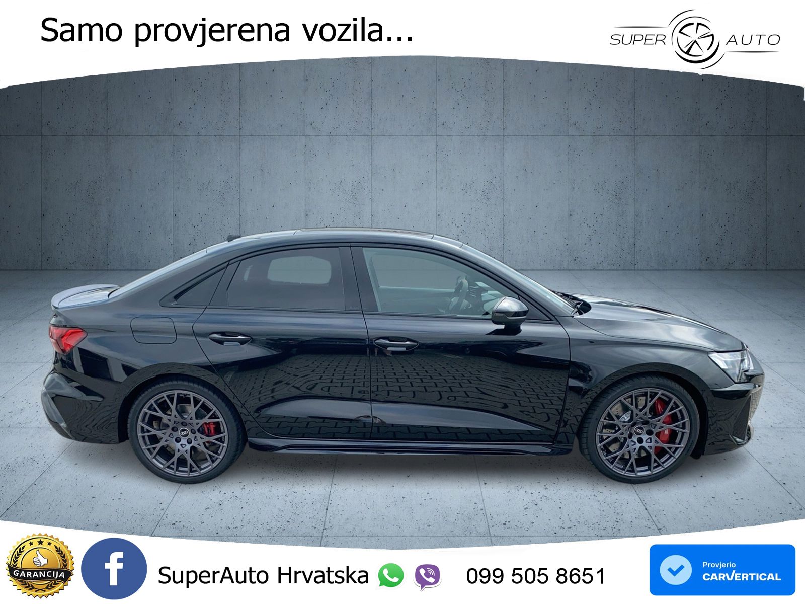 Audi RS3 Sedan 2.5 TFSI (400 KS) quattro S tronic LED+GR SJED+ACC