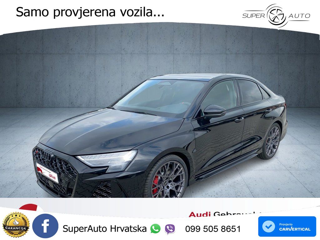 Audi RS3 Sedan 2.5 TFSI (400 KS) quattro S tronic LED+GR SJED+ACC
