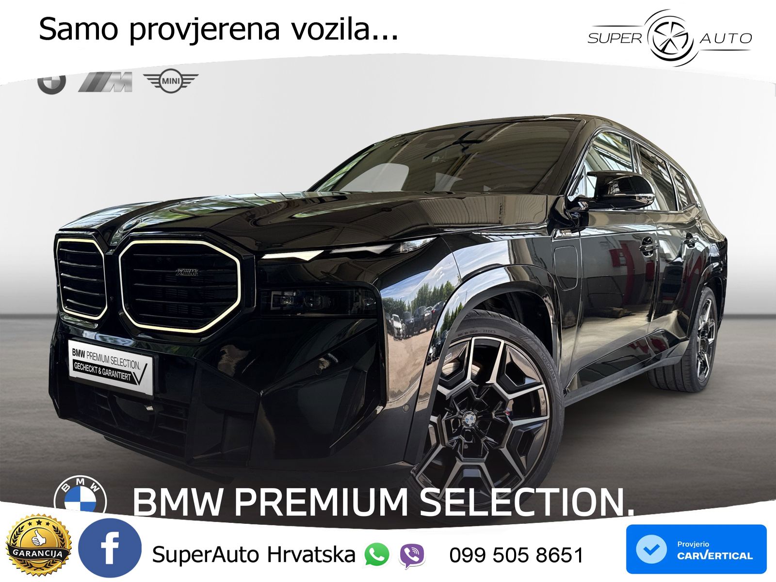 BMW XM 4.4 V8 (653 KS) xDrive Steptronic LED+GR SJED+ACC