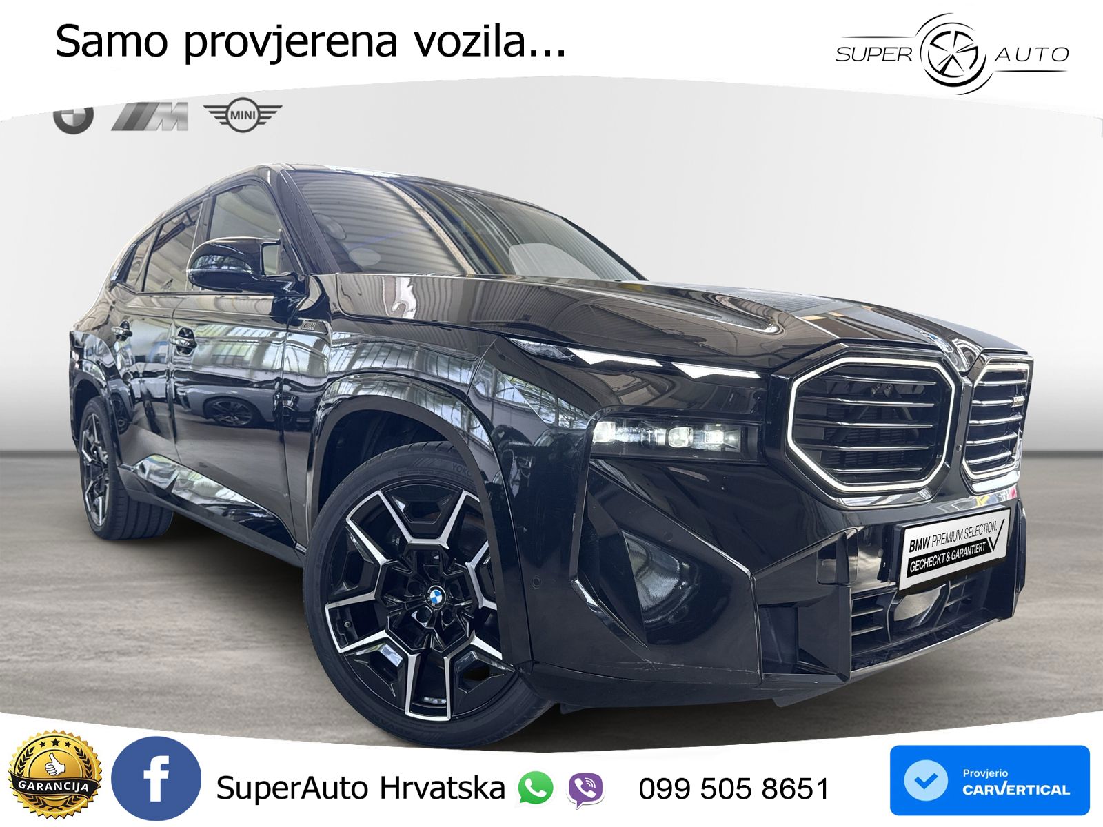 BMW XM 4.4 V8 (653 KS) xDrive Steptronic LED+GR SJED+ACC
