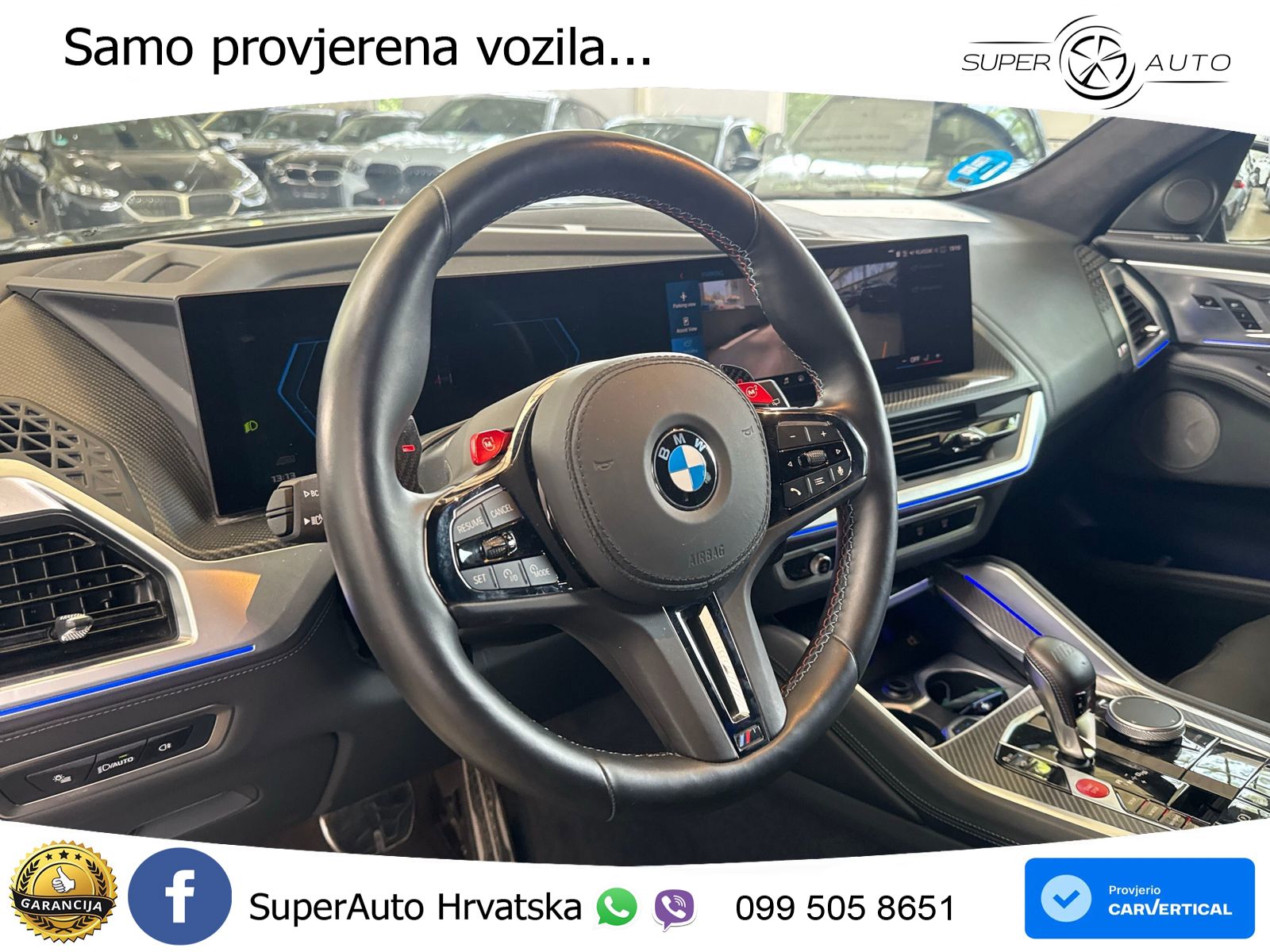 BMW XM 4.4 V8 (653 KS) xDrive Steptronic LED+GR SJED+ACC