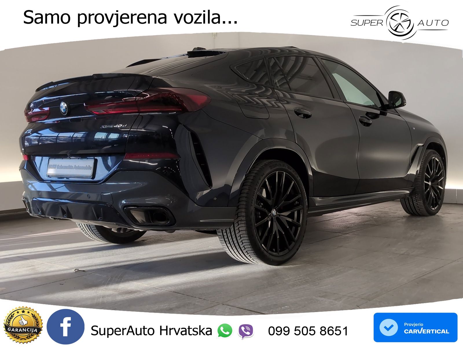 BMW X6 40d (352 KS) xDrive Steptronic M Sport LED+GR SJED+ACC