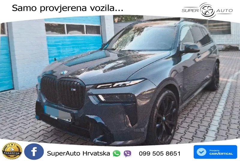 BMW X7 M60i (530 KS) xDrive Steptronic ZRAČNI+ACC+GR SJED+KAM+PANO