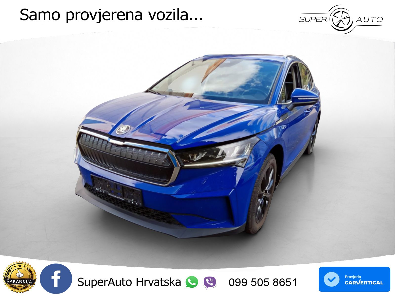Škoda Enyaq iV 80 82 kWh (204 KS) Loft LED+GR SJED+ACC