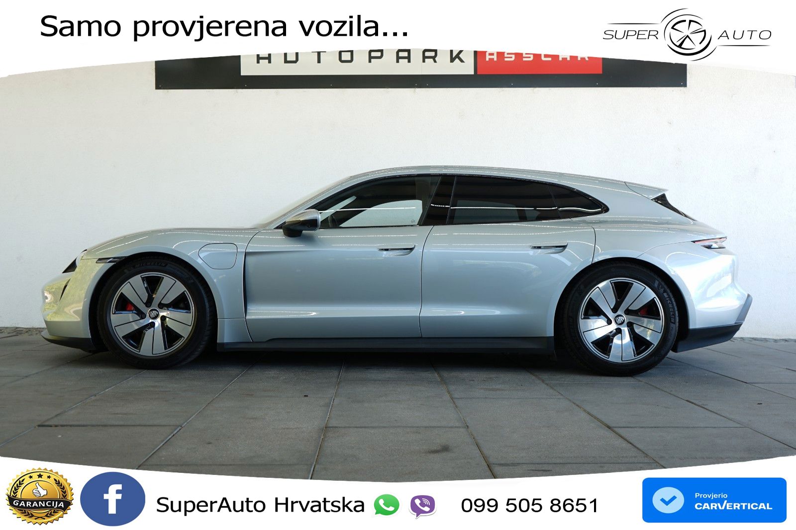 Porsche Taycan Sport Turismo 4S Performance 79.2 kWh (530 KS)