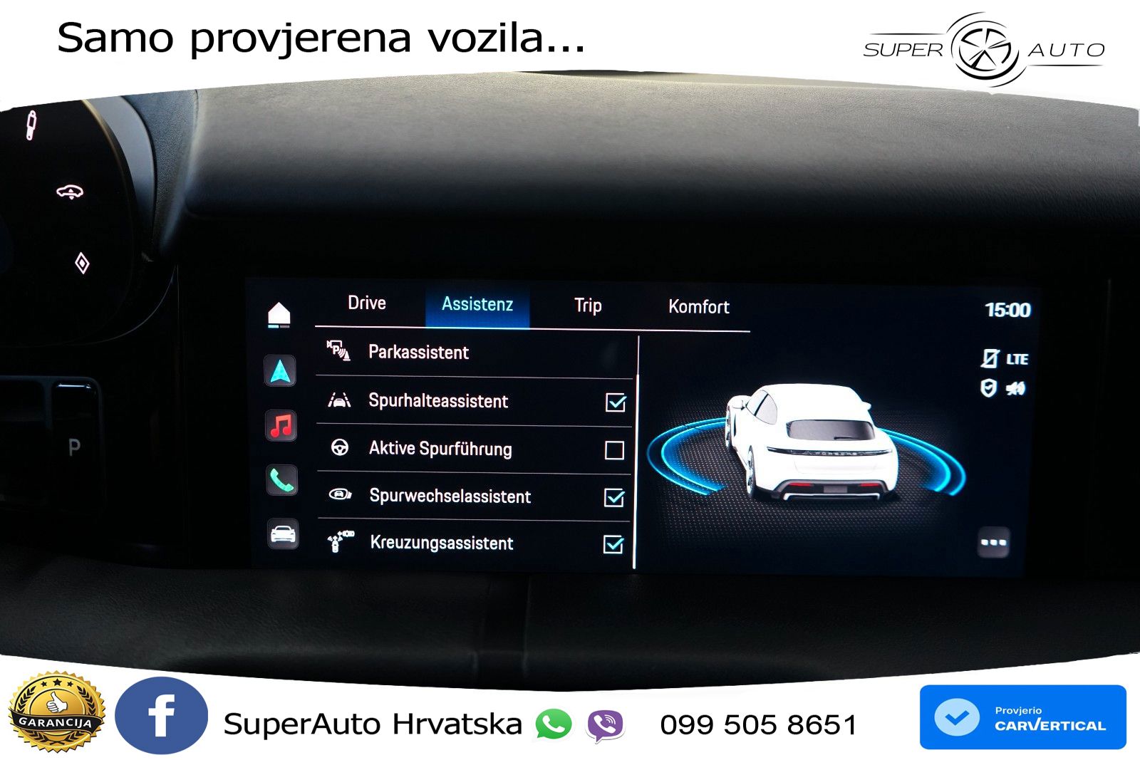 Porsche Taycan Sport Turismo 4S Performance 79.2 kWh (530 KS)