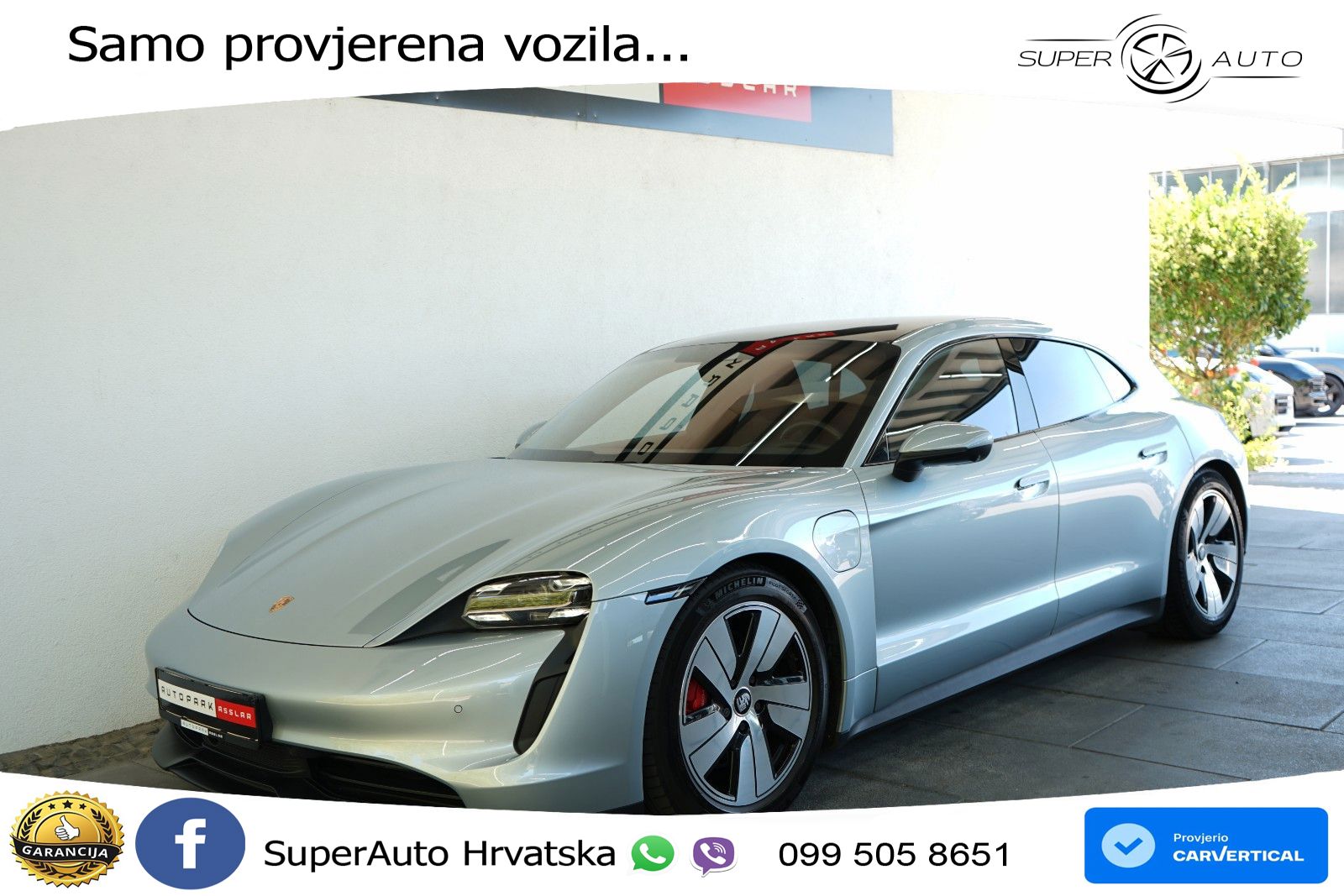 Porsche Taycan Sport Turismo 4S Performance 79.2 kWh (530 KS)