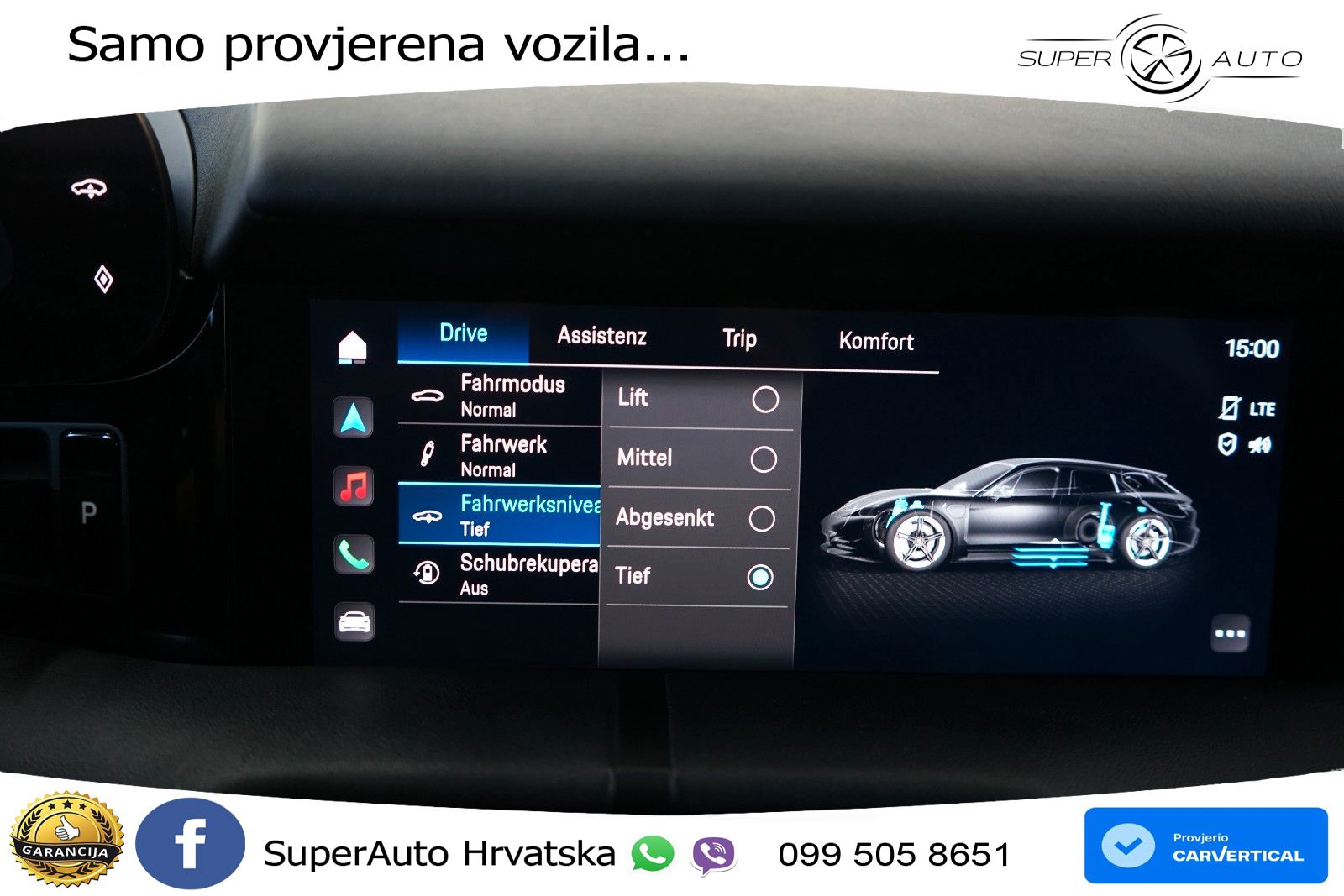Porsche Taycan Sport Turismo 4S Performance 79.2 kWh (530 KS)