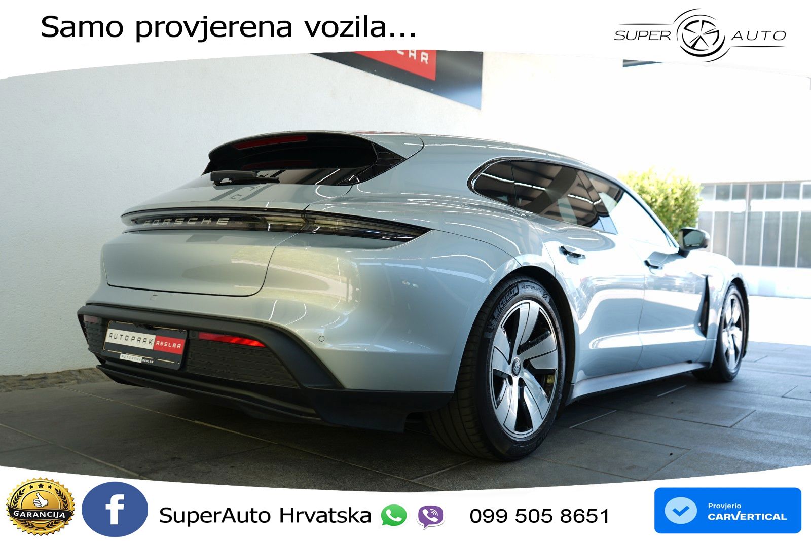 Porsche Taycan Sport Turismo 4S Performance 79.2 kWh (530 KS)