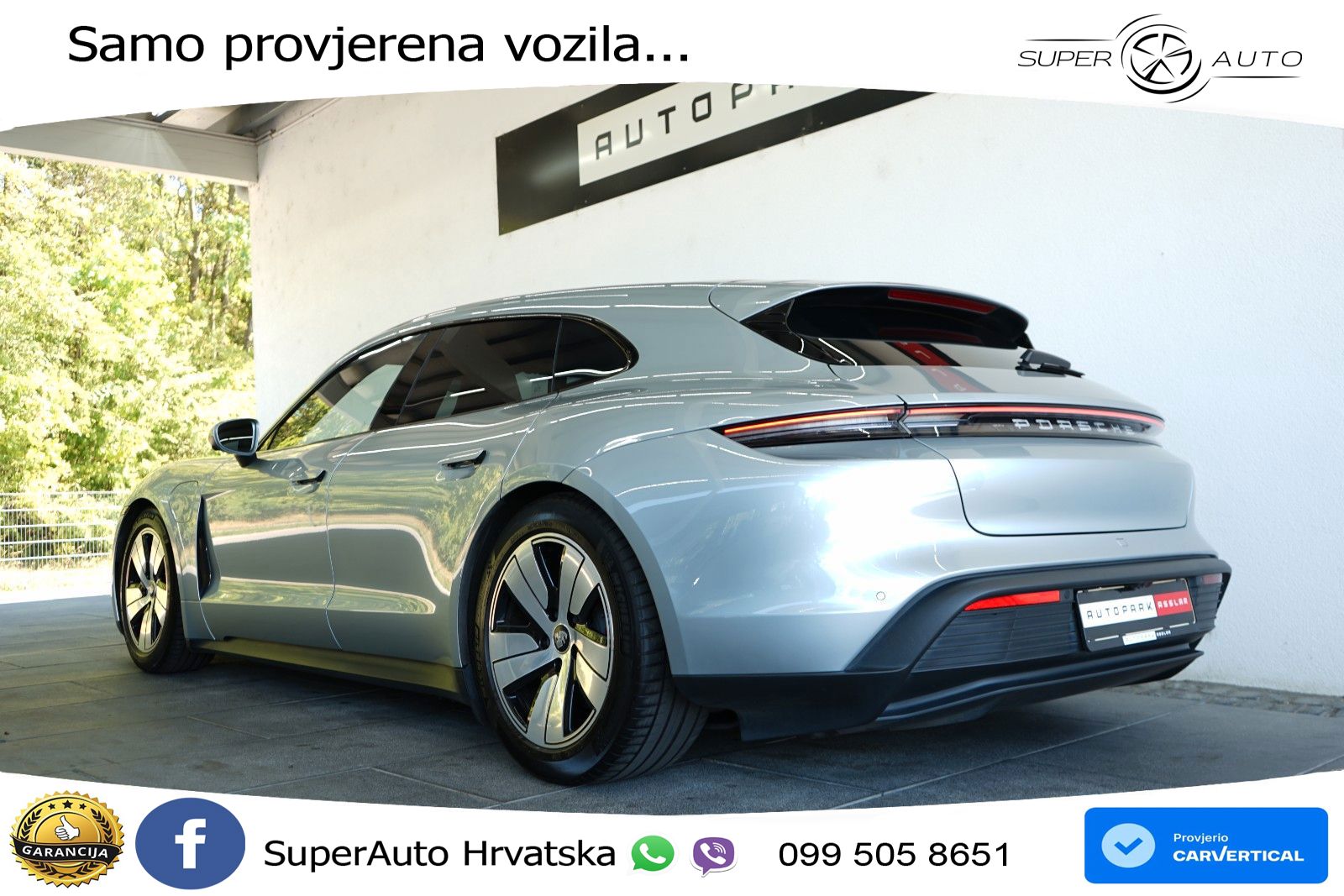 Porsche Taycan Sport Turismo 4S Performance 79.2 kWh (530 KS)