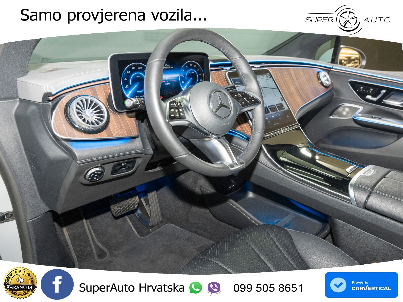 Mercedes EQE 350 98 kWh (292 KS)