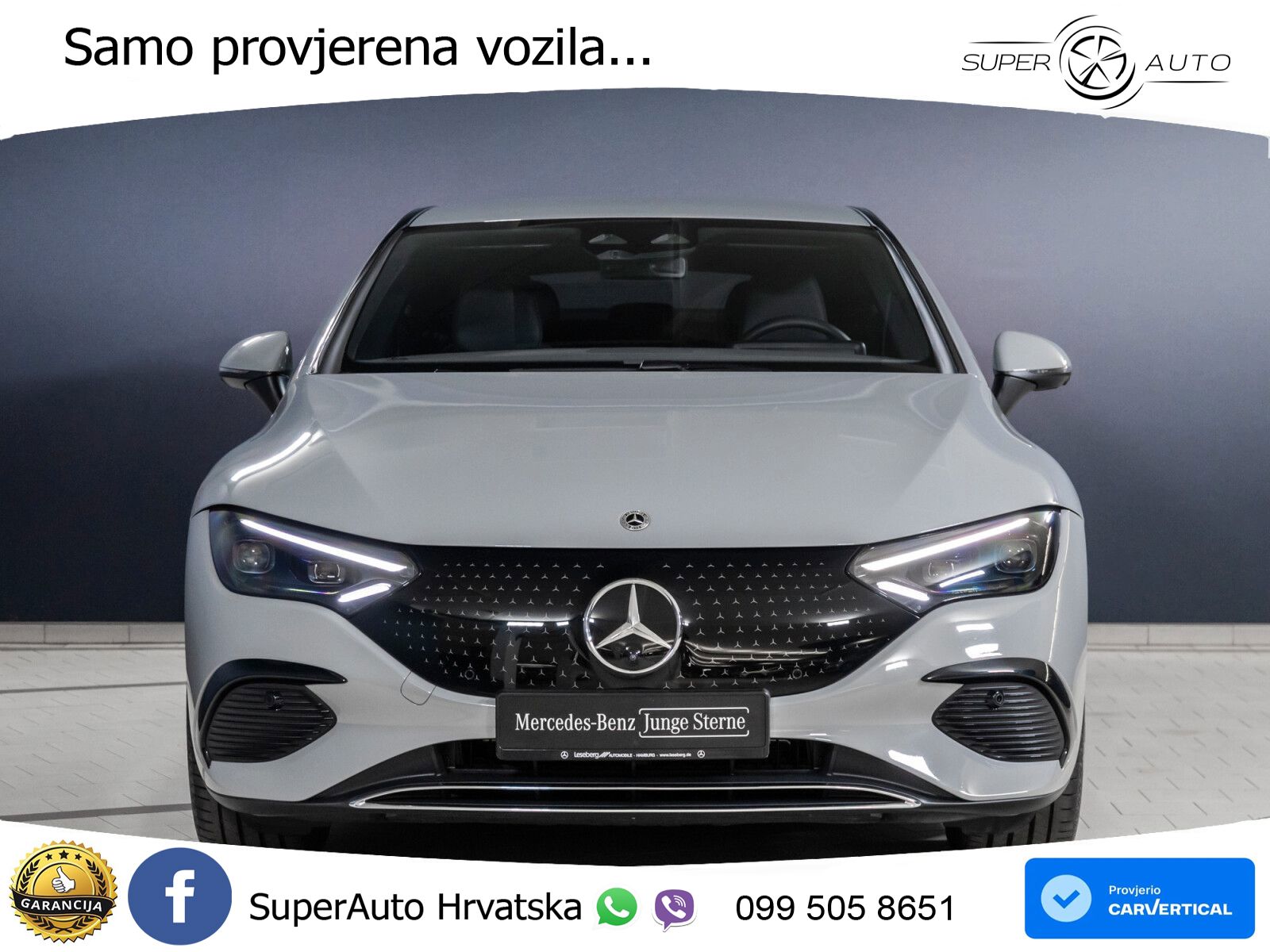 Mercedes EQE 350 98 kWh (292 KS)