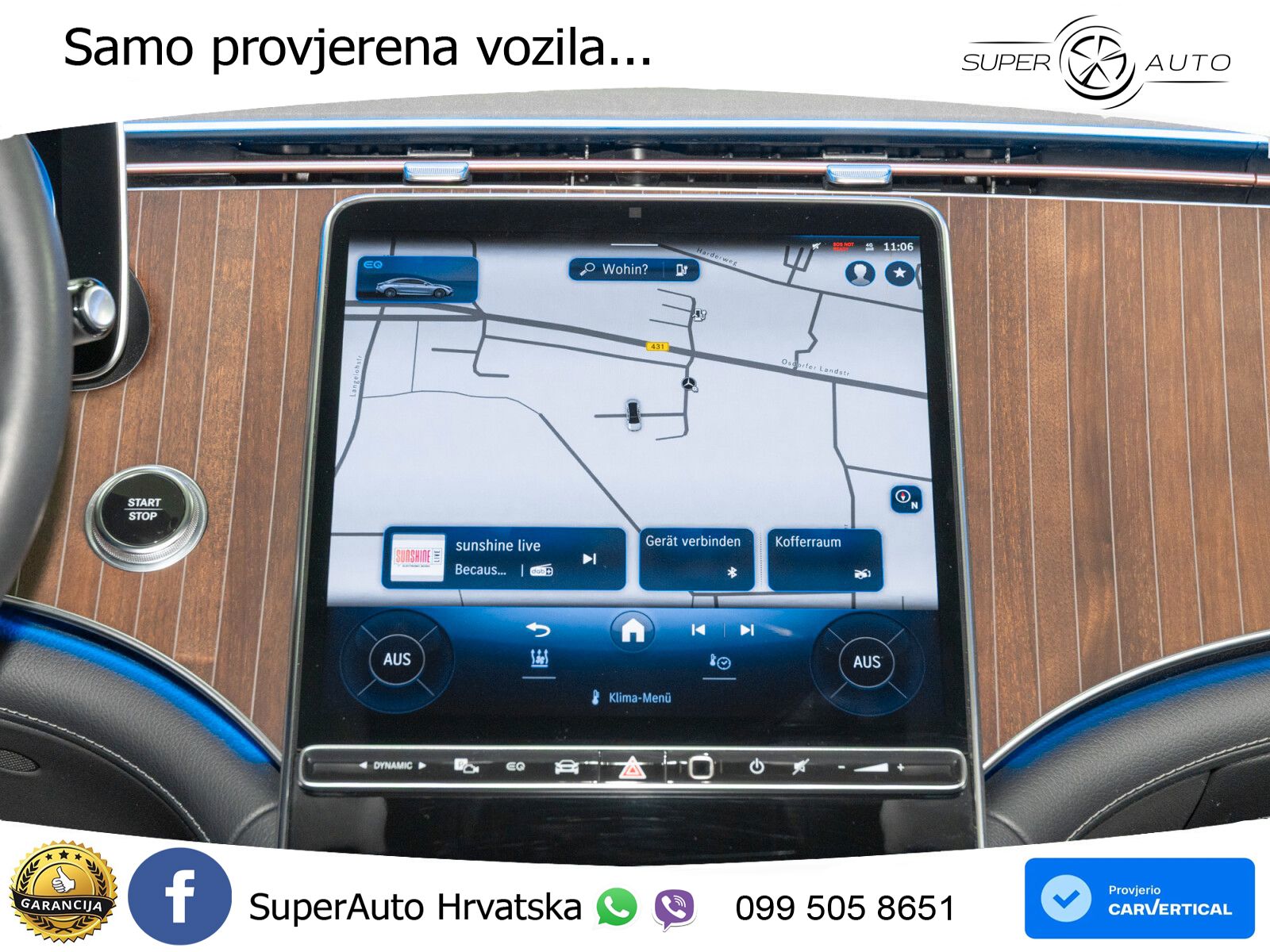 Mercedes EQE 350 98 kWh (292 KS)