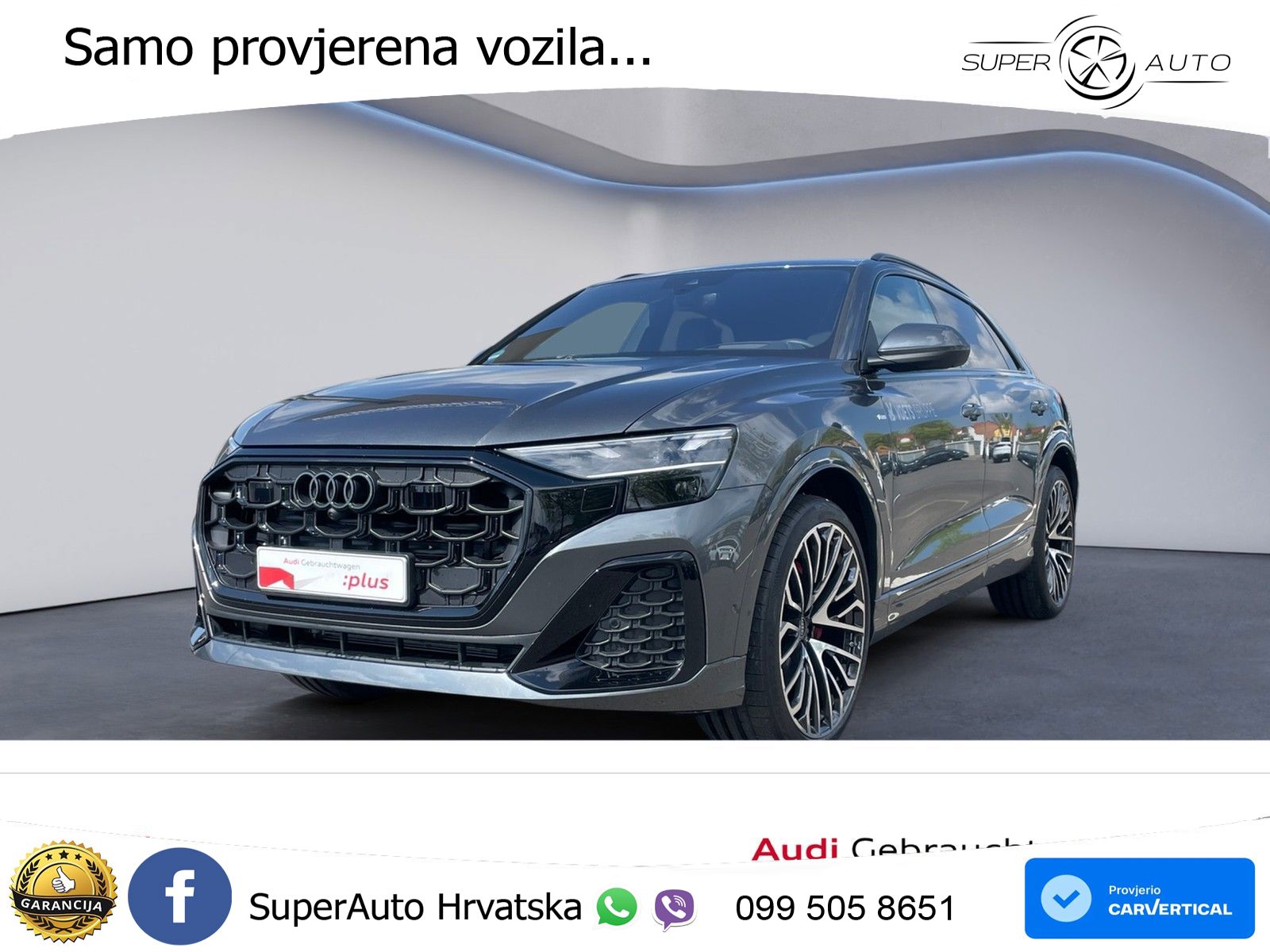 Audi Q8 50 TDI V6 (286 KS) quattro Tiptronic