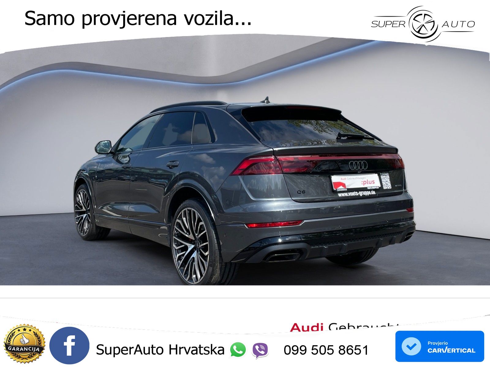 Audi Q8 50 TDI V6 (286 KS) quattro Tiptronic