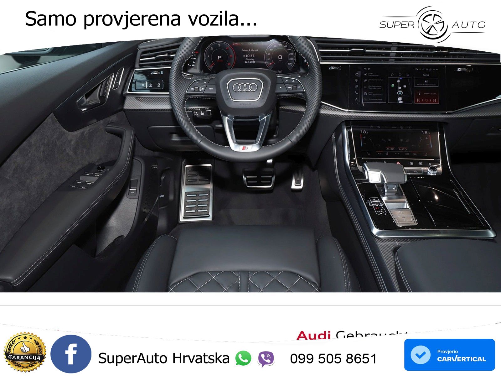 Audi Q8 50 TDI V6 (286 KS) quattro Tiptronic