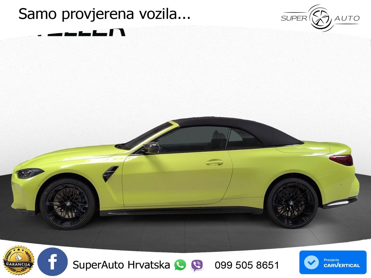 BMW M4 Convertible Competition 3.0 (530 KS) xDrive Steptronic