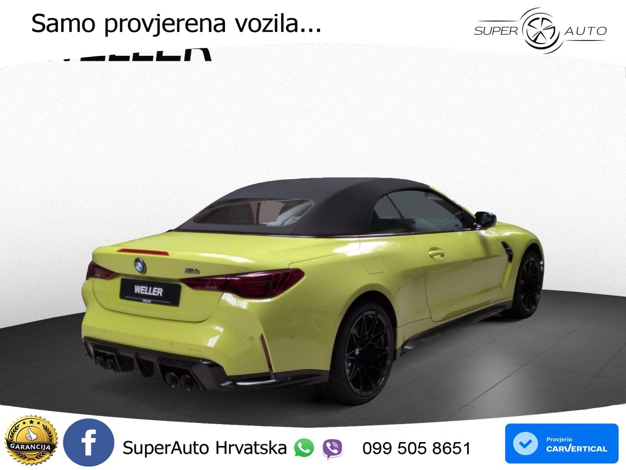 BMW M4 Convertible Competition 3.0 (530 KS) xDrive Steptronic