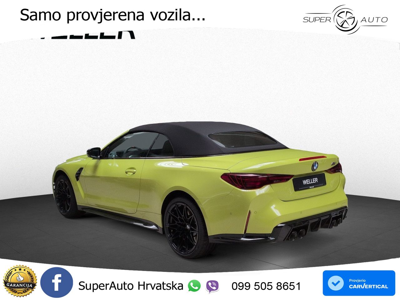 BMW M4 Convertible Competition 3.0 (530 KS) xDrive Steptronic