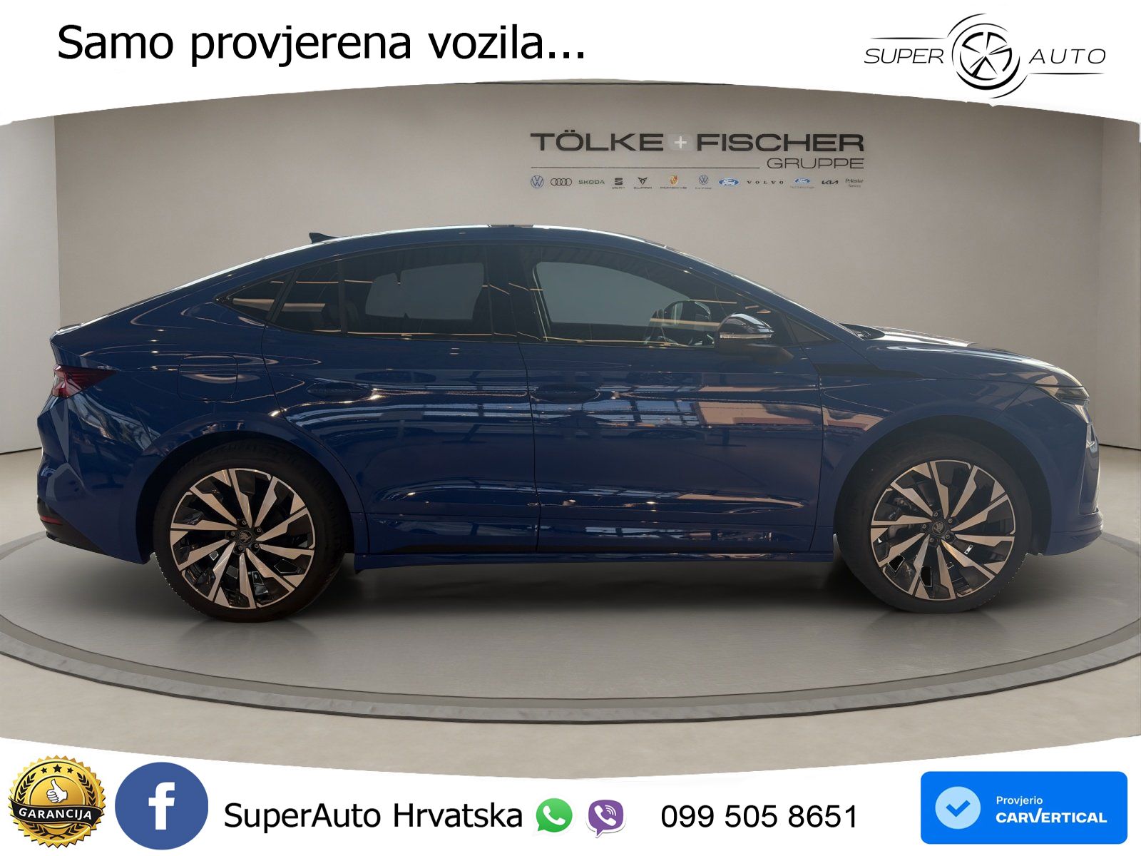 Škoda Enyaq Coupe iV 85 82 kWh (286 KS) SportLine LED+GR SJED+ACC
