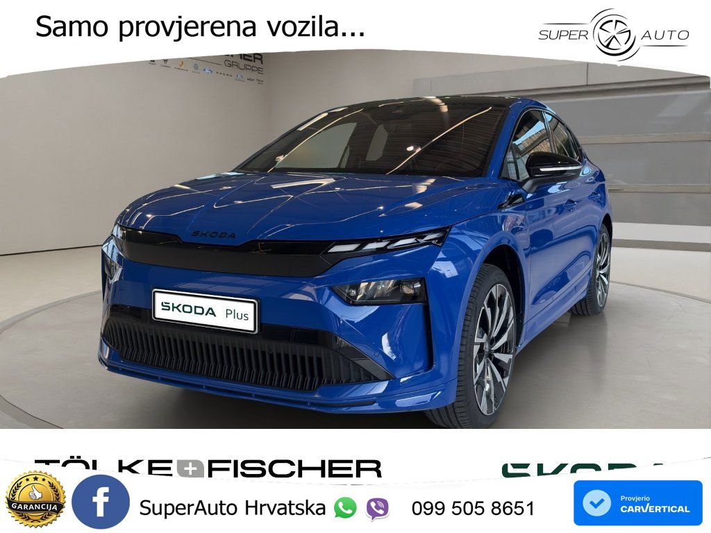 Škoda Enyaq Coupe iV 85 82 kWh (286 KS) SportLine LED+GR SJED+ACC