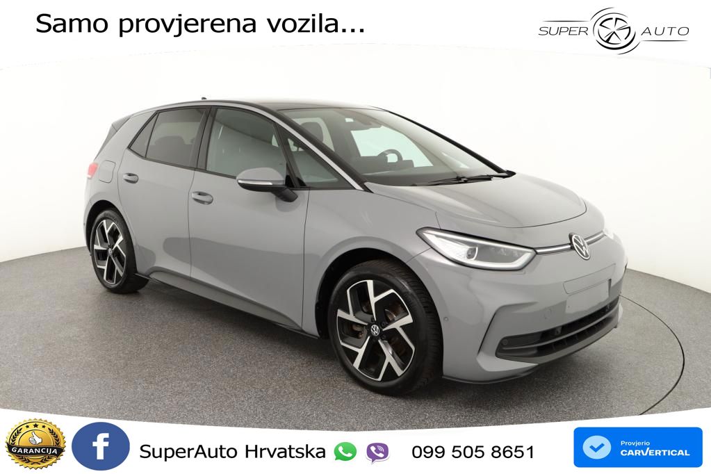 Volkswagen ID.3 Pro 62 kWh (204 KS) LED+GR SJED+ACC
