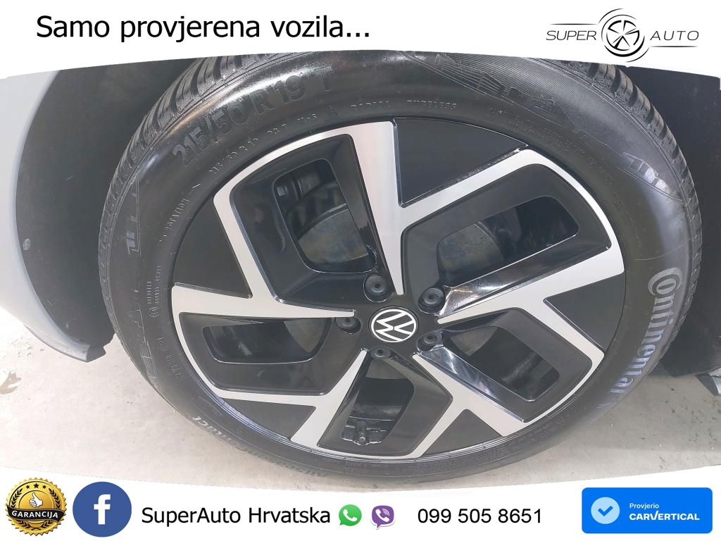 Volkswagen ID.3 Pro 62 kWh (204 KS) LED+GR SJED+ACC
