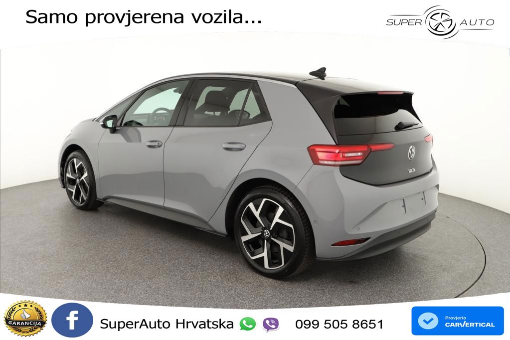 Volkswagen ID.3 Pro 62 kWh (204 KS) LED+GR SJED+ACC