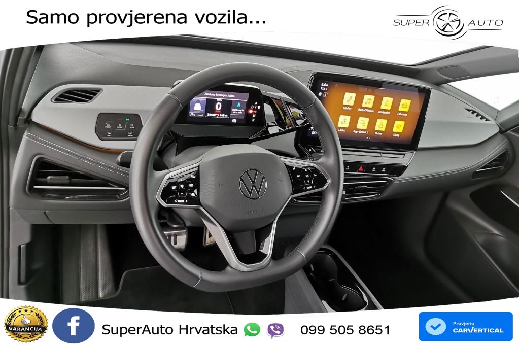 Volkswagen ID.3 Pro 62 kWh (204 KS) LED+GR SJED+ACC