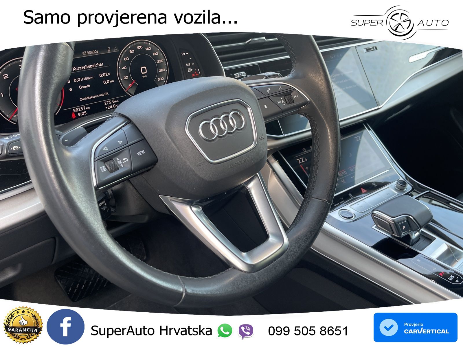 Audi Q8 50 TDI V6 (286 KS) quattro Tiptronic