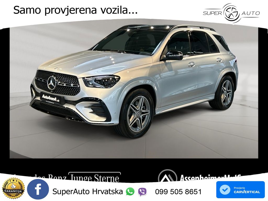 Mercedes GLE 450d (367 KS) EQ Boost 4MATIC 9G-TRONIC AMG LED+GR SJED+ACC