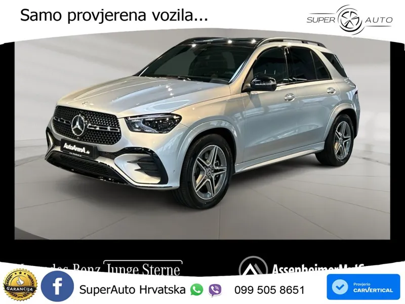 Mercedes GLE 450d (367 KS) EQ Boost 4MATIC 9G-TRONIC AMG LED+GR SJED+ACC