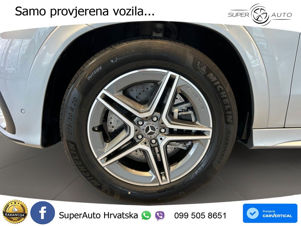 Mercedes GLE 450d (367 KS) EQ Boost 4MATIC 9G-TRONIC AMG LED+GR SJED+ACC