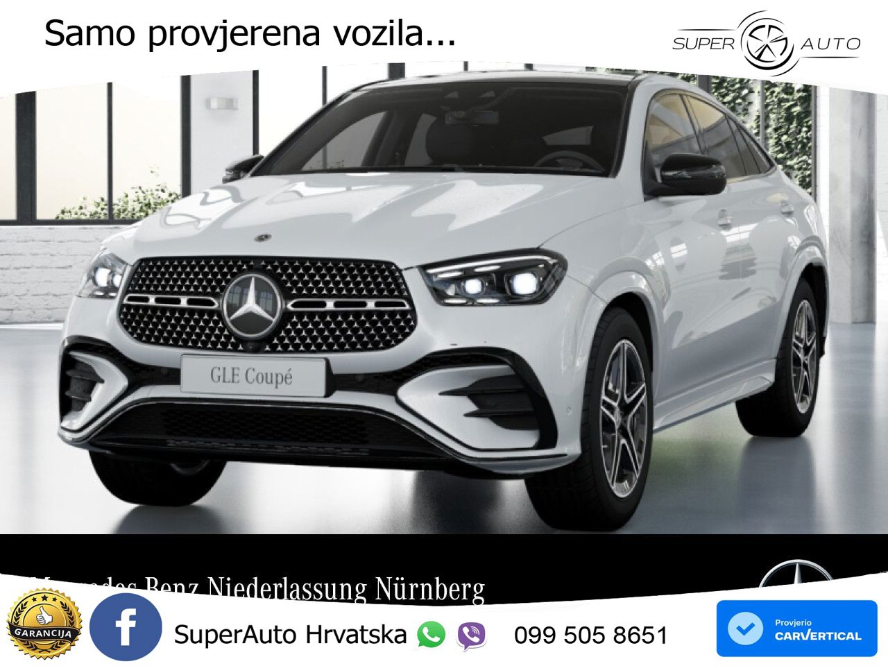 Mercedes GLE 450d (367 KS) EQ Boost 4MATIC 9G-TRONIC AMG LED+GR SJED+ACC