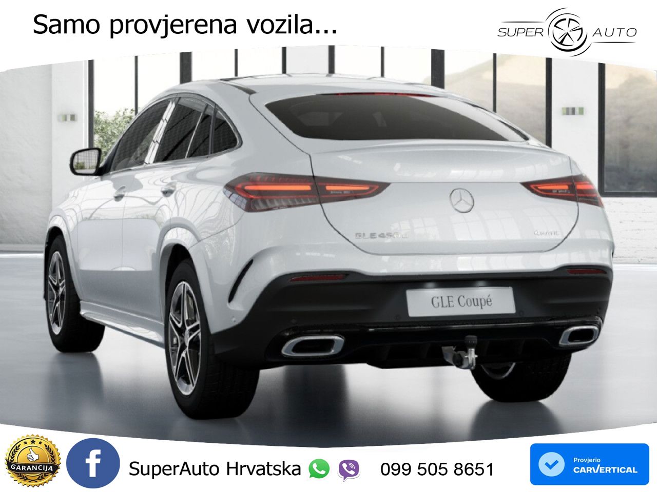 Mercedes GLE 450d (367 KS) EQ Boost 4MATIC 9G-TRONIC AMG LED+GR SJED+ACC