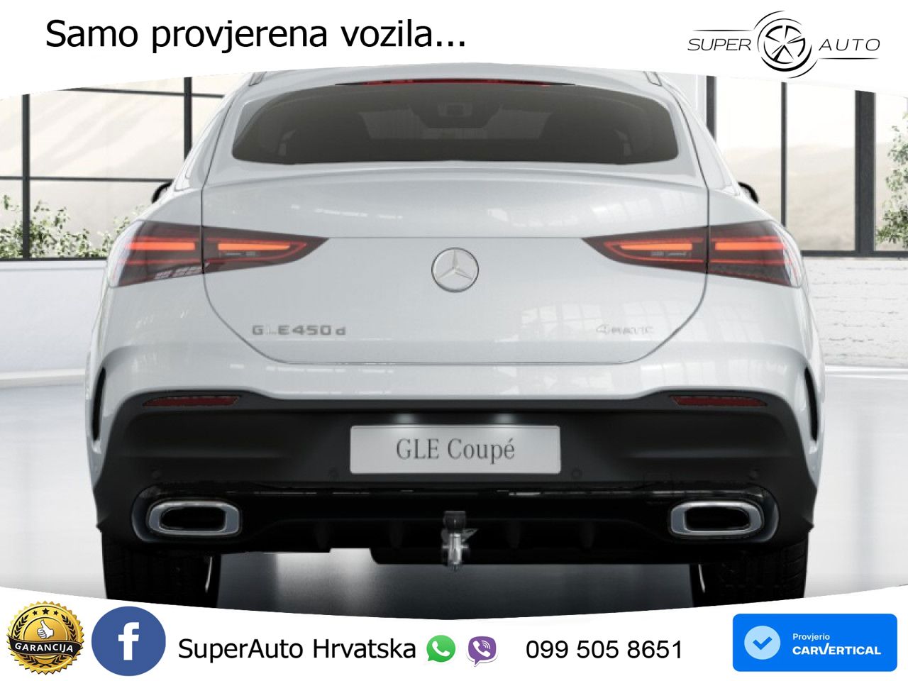 Mercedes GLE 450d (367 KS) EQ Boost 4MATIC 9G-TRONIC AMG LED+GR SJED+ACC