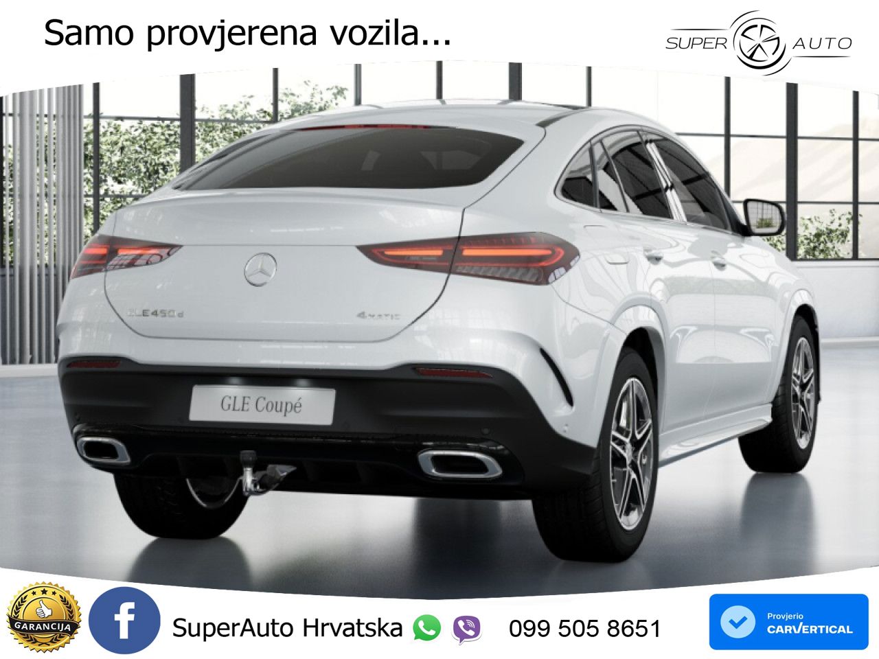 Mercedes GLE 450d (367 KS) EQ Boost 4MATIC 9G-TRONIC AMG LED+GR SJED+ACC
