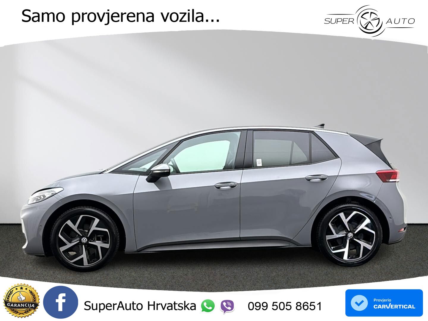 Volkswagen ID.3 Pro 62 kWh (204 KS) LED+GR SJED+ACC