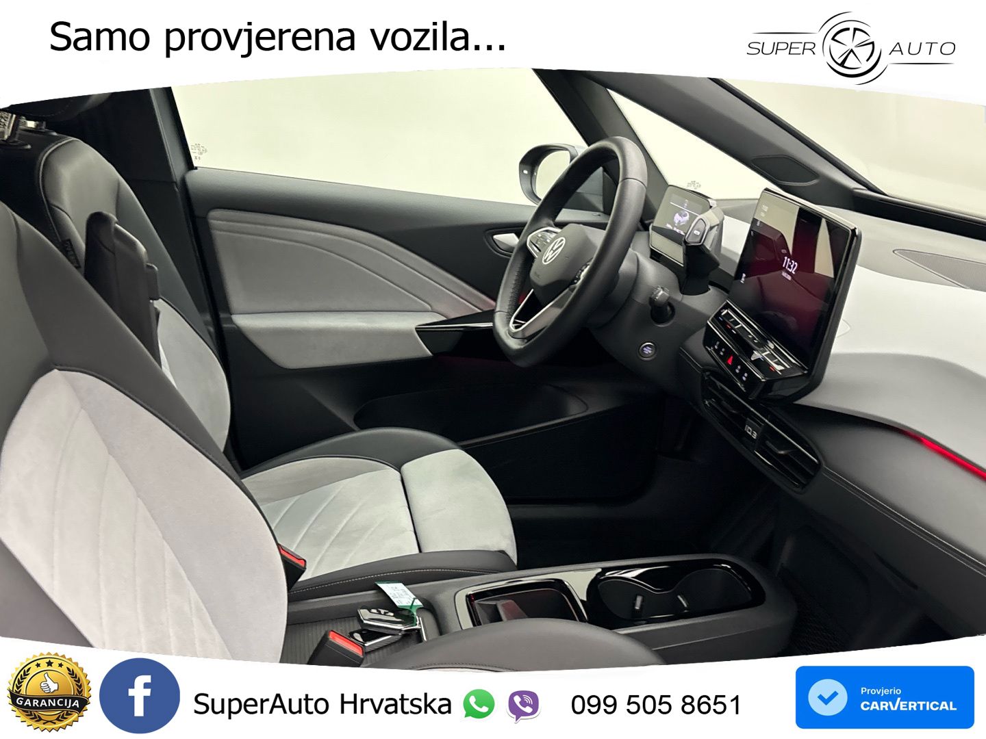 Volkswagen ID.3 Pro 62 kWh (204 KS) LED+GR SJED+ACC