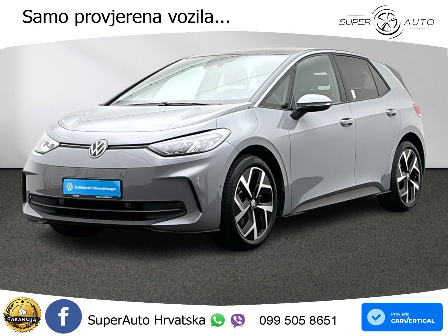 Volkswagen ID.3 Pro 62 kWh (204 KS) LED+GR SJED+ACC