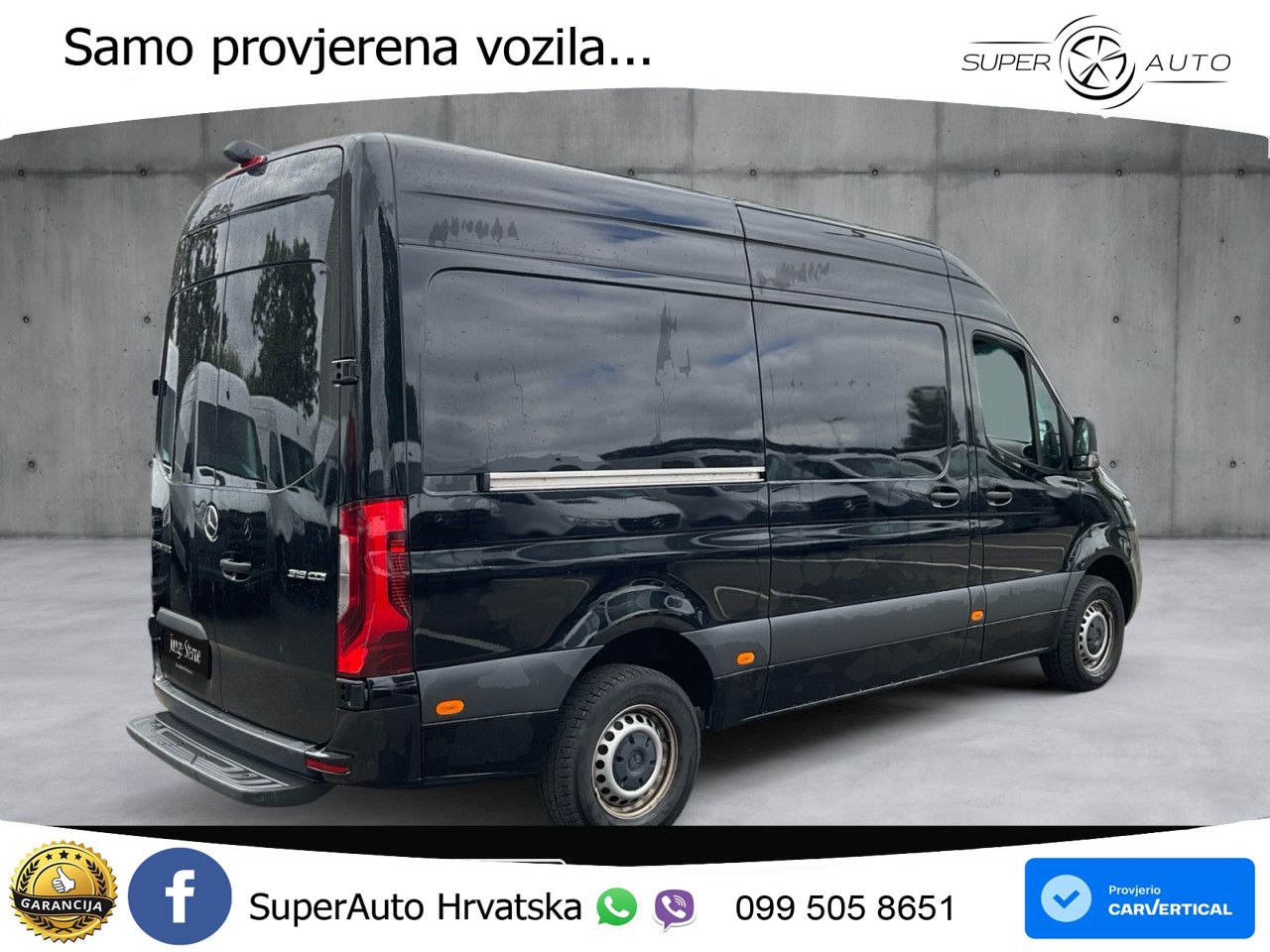 Mercedes-Benz Sprinter 190 KS LED+GR SJED+ACC