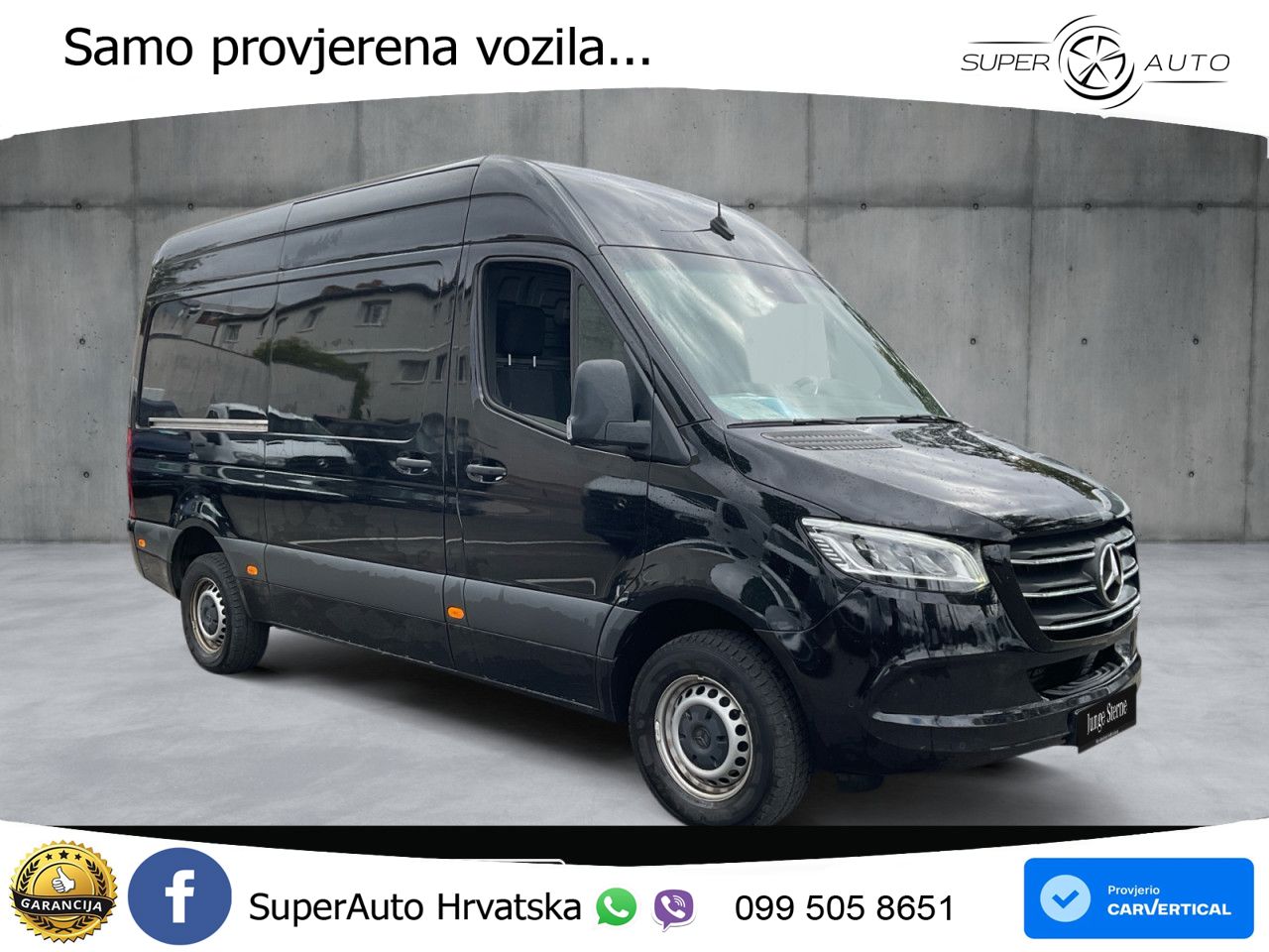 Mercedes-Benz Sprinter 190 KS LED+GR SJED+ACC