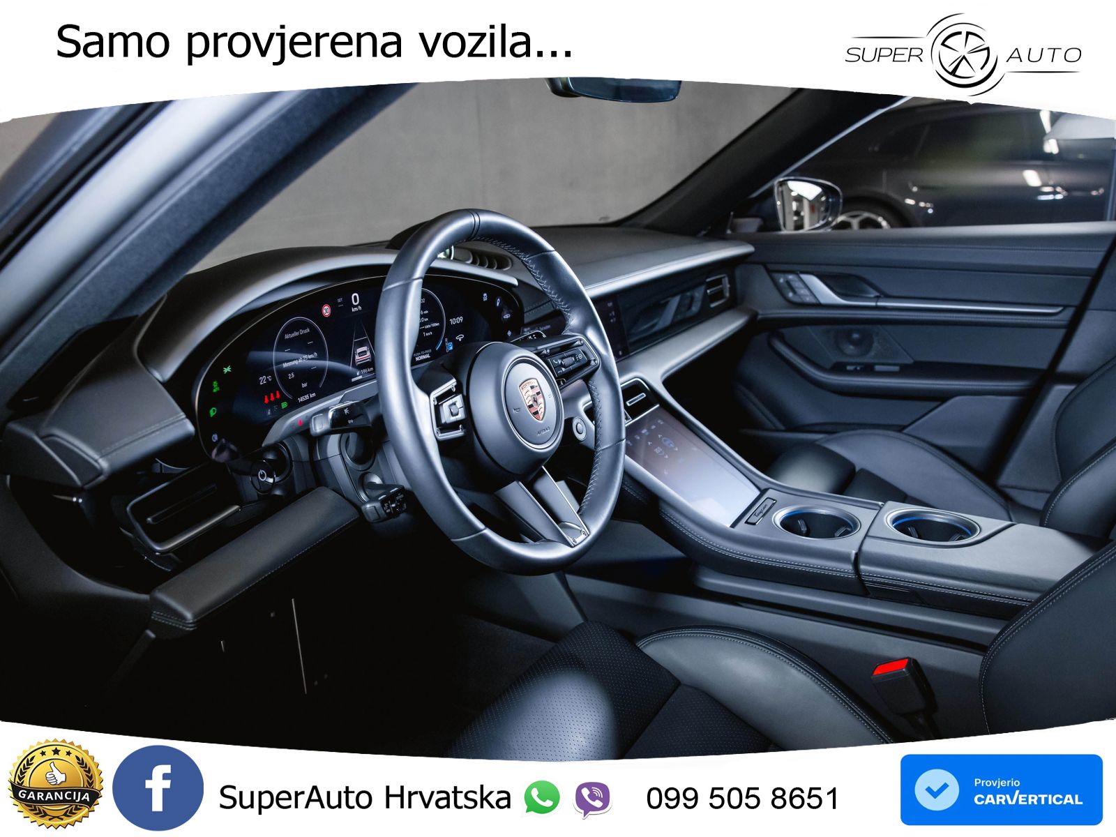 Porsche Taycan 4S 105 kWh (598 KS)